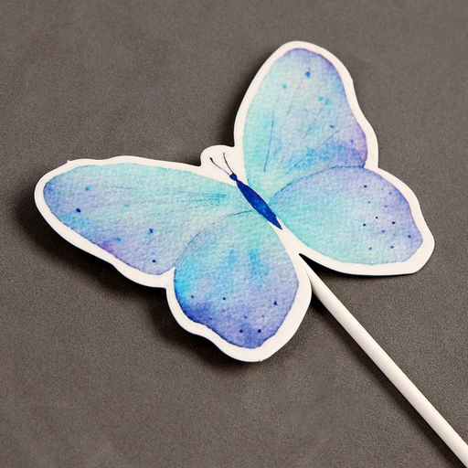 Украшение для торта Бабочки, в наборе 6 шт. - Страна карнавалия фото 6