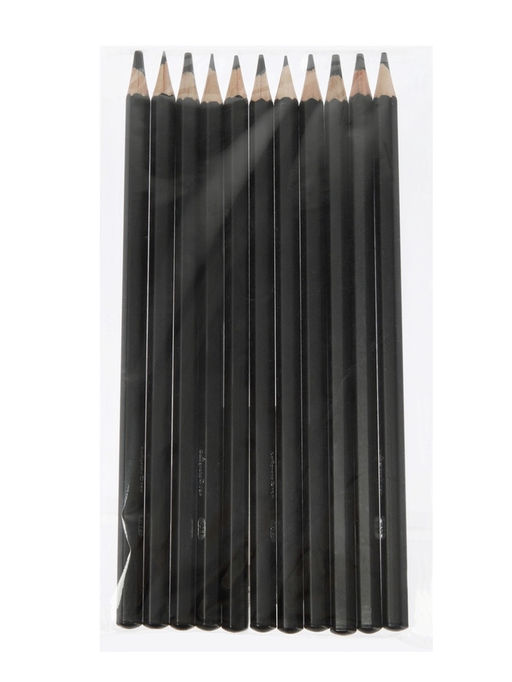 Набор карандашей чернографитных, 11 штук (14 В, 12 В, 10 В, 8 В, 6 В, 5 В, 4 В, 3 В, Н, 2Н, 4Н)