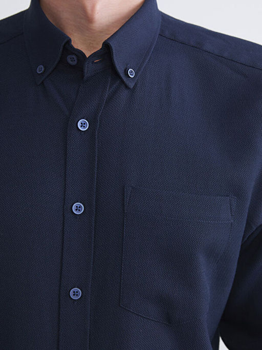 Regular Fit Uzun Kollu Arm?rl? Erkek G?mlek