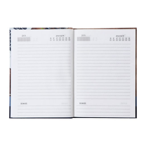 Ежедневник недатированный А5, 80 листов, твёрдая обложка «РАБОЧИЙ СТОЛ», блок офсет