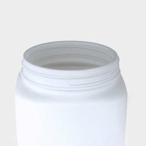 Банка для сыпучих «Любовь на кухне», 1 л, стекло, белая