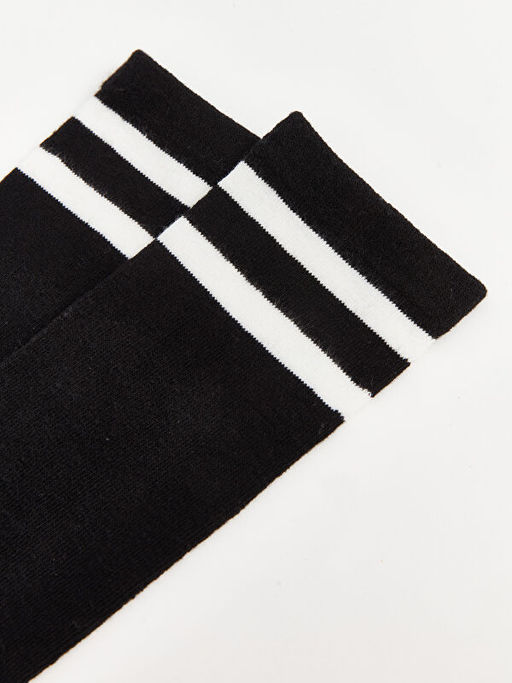 ?izgili Kad?n Diz Alt? ?orap