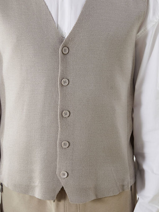 Standart Kal?p V Yaka Erkek Triko Yelek