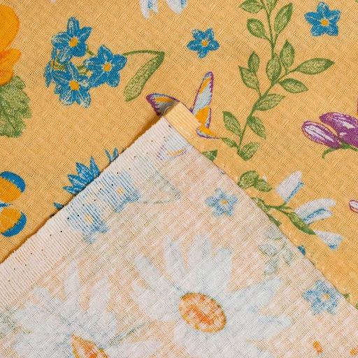 Полотенце вафельное банное «Русское поле», 80×150 см, хлопок 100 %