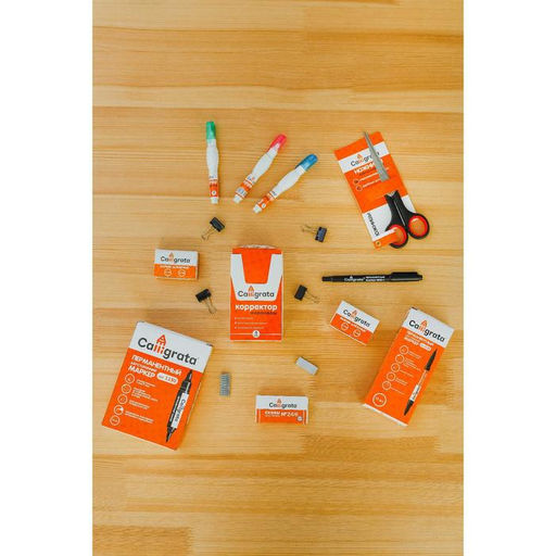 Цена за 10 шт. Скобы №24/6 CALLIGRATA, 1000 шт.  фото 3