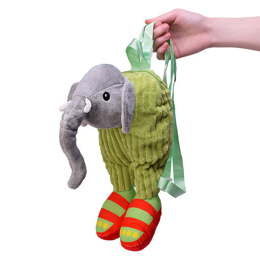 Мягкая игрушка "Слон" в сандалях, 30 см.