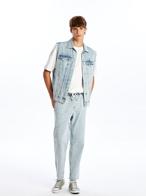 Baggy Fit Erkek Jean Pantolon