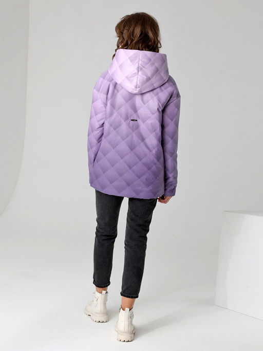 23127 Куртка сиреневый - Dizzyway фото 5