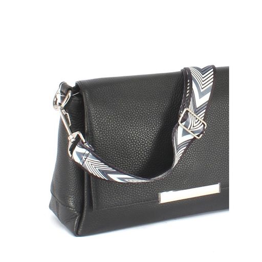 Плечевой ремень (стропа) ADEL-239/регулируемый, макс длина 150см, галочка серый/черн mpll-fbo 250563 - Adelia фото 4