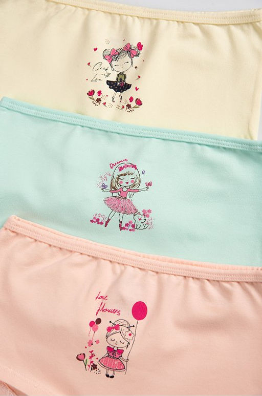 Трусы-шортики для девочки 3 шт. Baykar  фото 9