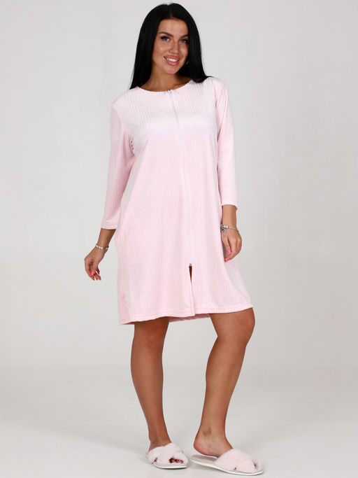 Светлана ХАЛАТ ЖЕНСКИЙ (Пудровый) - А-дина фото 2