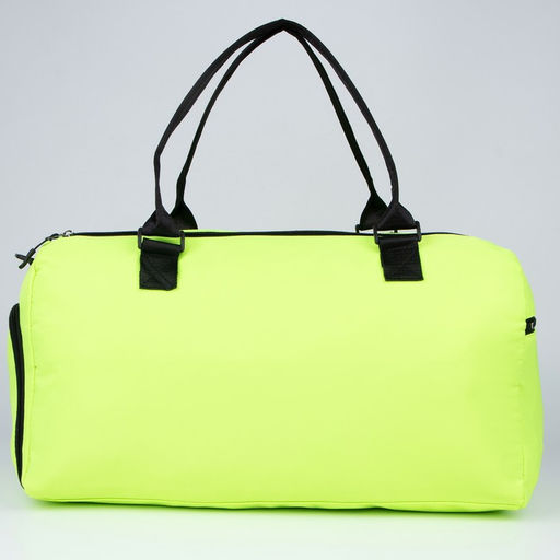 Сумка спортивная TOXIC на молнии, отдел из ПВХ, отдел для обуви, наружный карман, цвет лимон - Nazamok фото 10