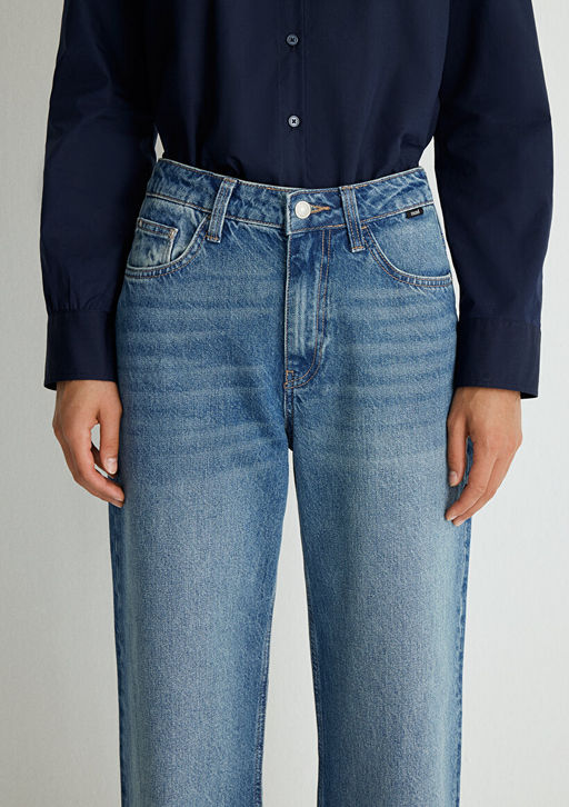 Malibu All Blue Vintage Indigo Mavisi Jean Pantolon  фото 8