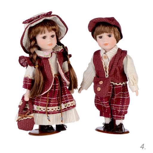 Сувенир коллекционный Мальчик и Девочка 2 штуки набор 31 см / 1213 /уп 24/ - Галеонтрейд фото 22