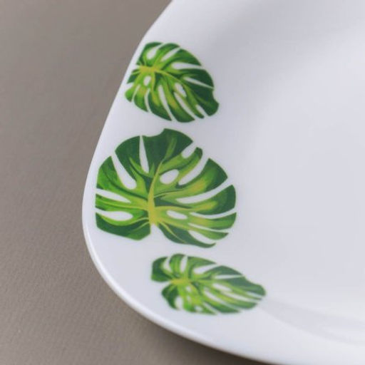 Тарелка квадратная 200 мм / FP-80XN (7242) /уп 6/48/ Монстера - Галеонтрейд фото 6