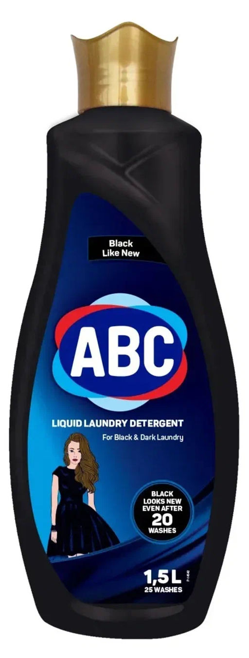 ABC жидк.моющее ср-во д/стирки 1500мл Черное белье