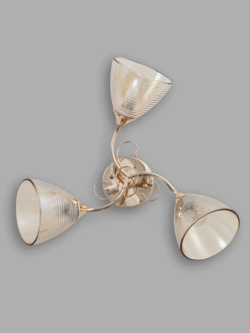 Люстра 13211/3, 3хE27, 40Вт, золото