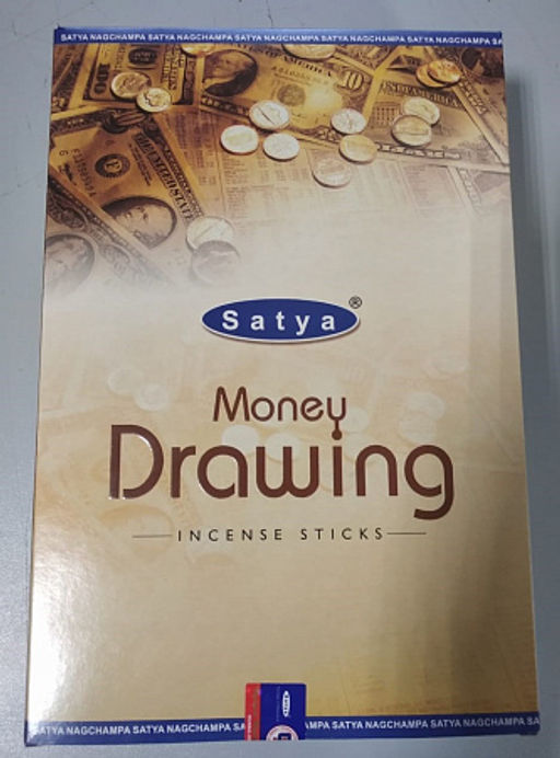 Благовония Satya M Money Drawing 18gm уп-12шт Сатья Привлечение денег