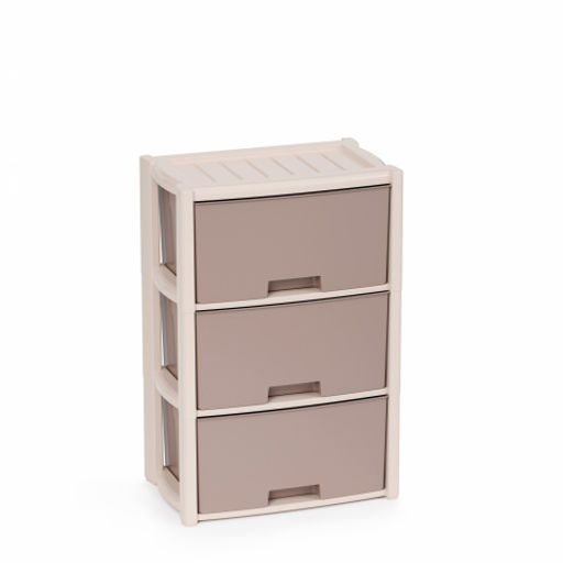 Комод "Колорит" 3-х секцион. (бежевый) М7833