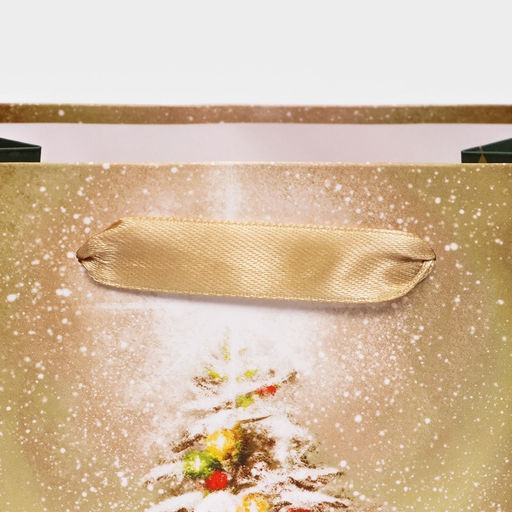 Цена за 2 шт. Пакет подарочный новогодний ламинированный Ёлочка в лесу,18?23?10 см