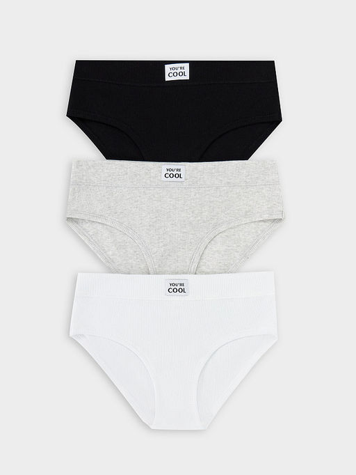 Трусы женские слипы мультипак (3 шт.) в белом цвете - Mark formelle фото 8