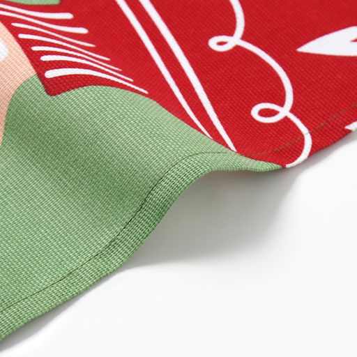 Набор новогодний кухонный новогодних полотенец Доляна «Тепло Нового года» 35×60 см-2 штуки, 100% хлопок, 160 г/м²