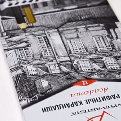 VISTA-ARTISTA Academia VAGPS-12 Чернографитные карандаши набор заточенный 8 х 12 шт. ассорти 2H-10B - Kanzy фото 3