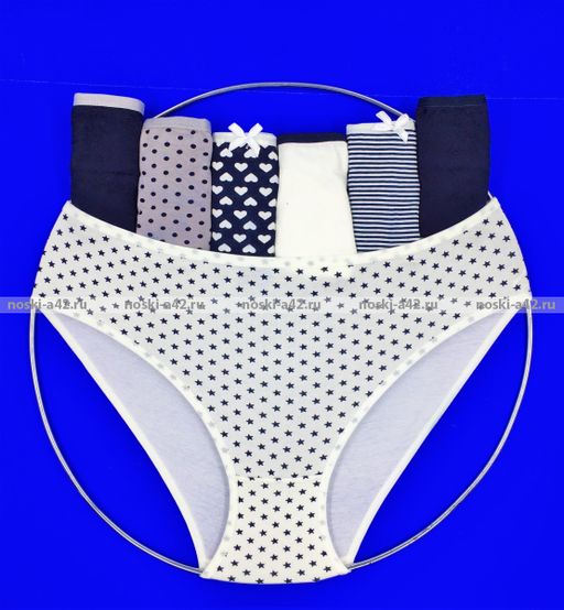 Цена за 7 шт. Трусы женские Турция Неделька - 7 шт. большие размеры арт. 24495 (37495) XL (46-48) - For you фото 5