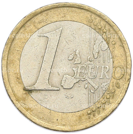 Монета 1 евро 2002 года Испания