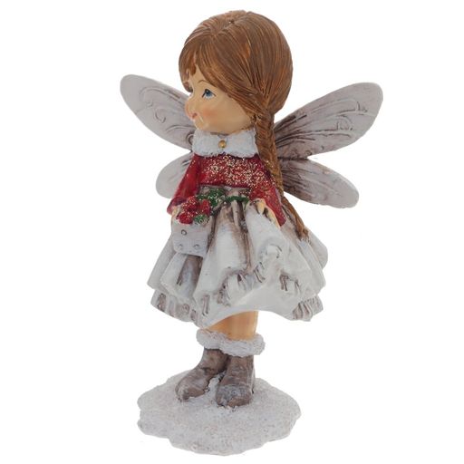 Фигурка декоративная "Девочка-фея", L8 W8,5 H11 см