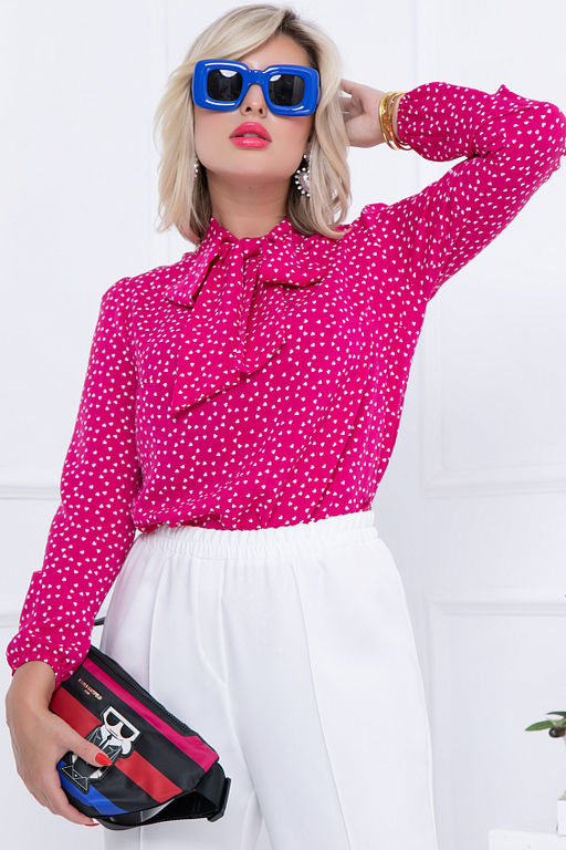 БЛУЗКА МИЛА (ФУКСИЯ) - Bellovera фото 5