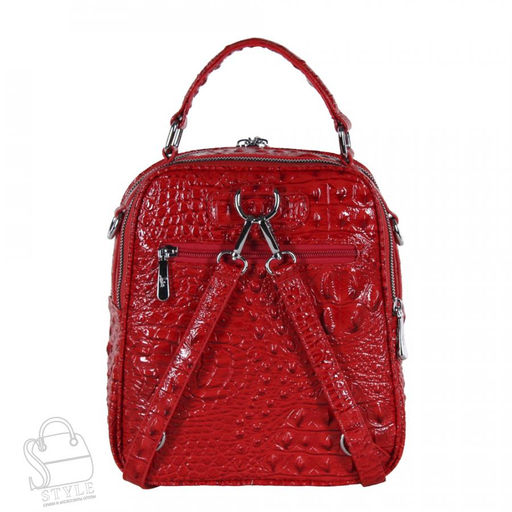 Рюкзак женский 69123-1 red Velina Fabbiano-Safenta/50 в Новосибирске