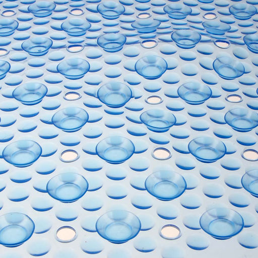 Коврик для ванной противоскользящий ПВХ, 67*37см Сфера прозрачный арт. 403-046 VETTA