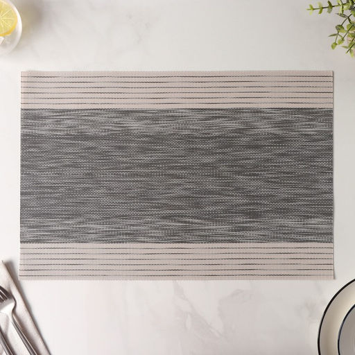 Цена за 2 шт. Салфетка сервировочная на стол «Космос», 45×30 см, серая