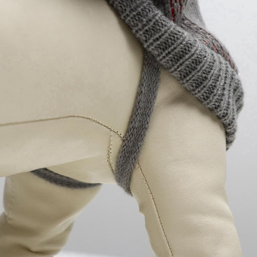 Свитер Олень на сером, 2XL (ДС 41, ОШ 41, ОГ 36-60 см) - Пижон фото 10