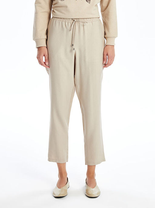 Beli Lastikli Loose Fit Kad?n Pantolon - Waikiki фото 2