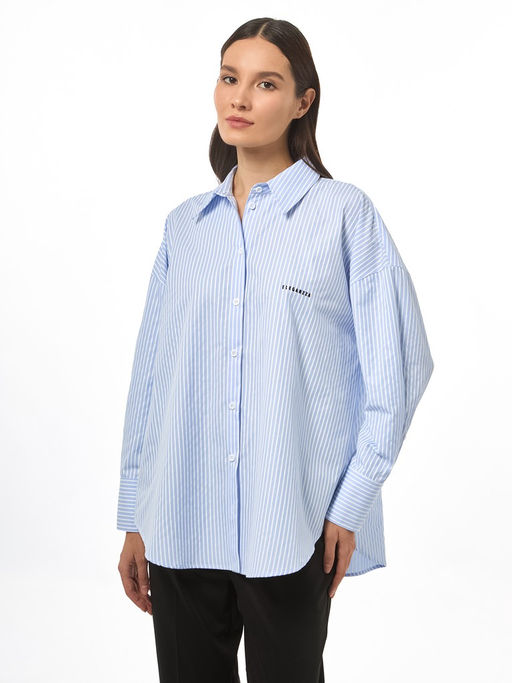 Рубашка женская 12521-33098 blue