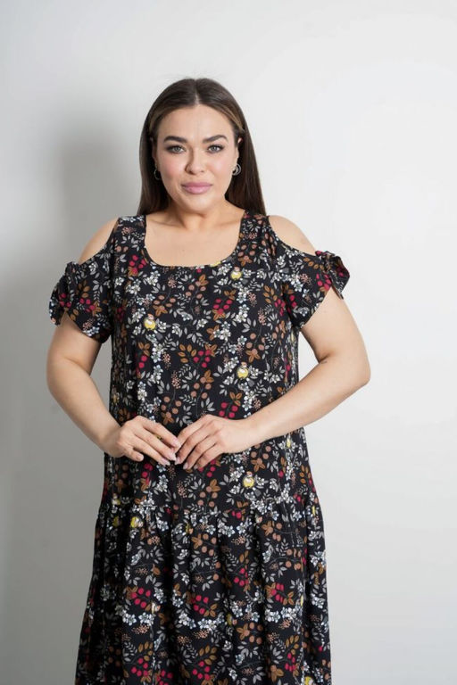 Сарафан Luxury Moda 1424 черный