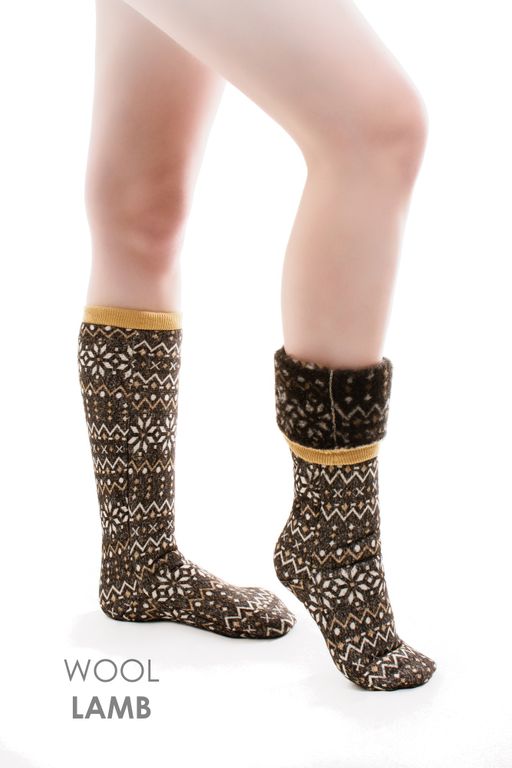 Гольфы меховые эластичные - Woollamb фото 8