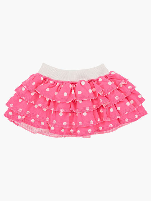 Комплект для девочки с юбкой UD 1677/1678 розовый - Mini maxi фото 10