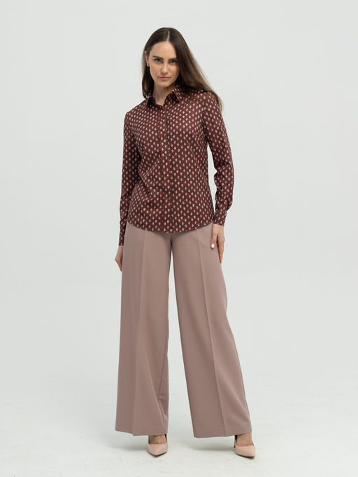 Брюки  Вискоза-65 % ПЭ- 25% Хлопок- 10 %