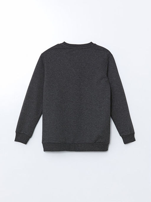 Bisiklet Yaka Bask?l? Erkek ?ocuk Sweatshirt - Waikiki фото 2