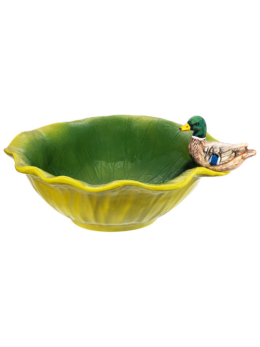 Салатник круглый 1 л 26*23,5*12,5 см "Уточка", керамика