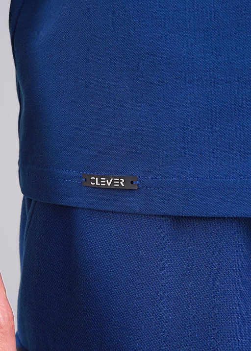 CLE Футболка муж. 542319/05зл_п синий - Clever wear фото 3