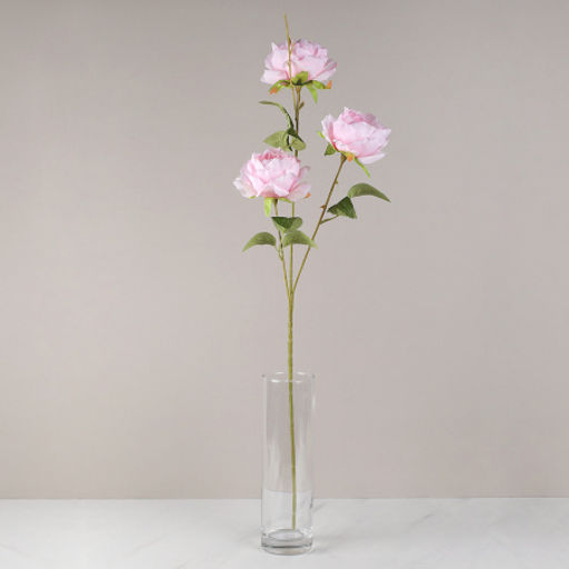 Цветок искусственный Пион розовый 73 см / RF-1574 /уп 200/400/ - ГалеонТрейд фото 2