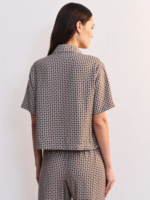 Блуза из вискозы с коротким рукавом ZR2605012011-236 / Zarina