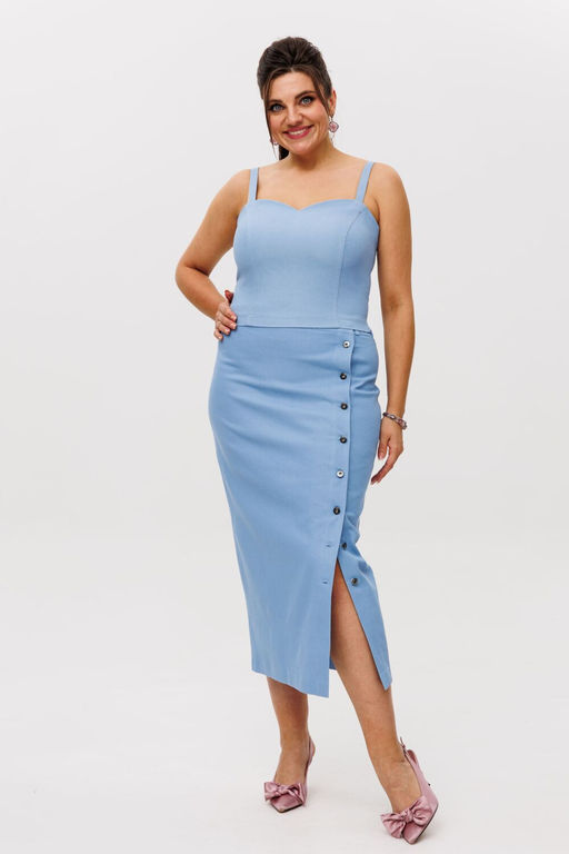 Юбка ANELLI 1453 небесная симфония  фото 8