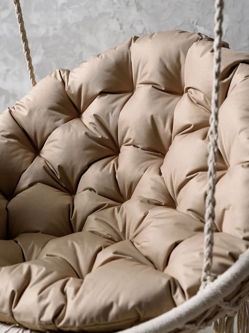 Подушка в подвесное кресло кокон и качели PO 80х80 см, оксфорд, круглая, Bio-Line