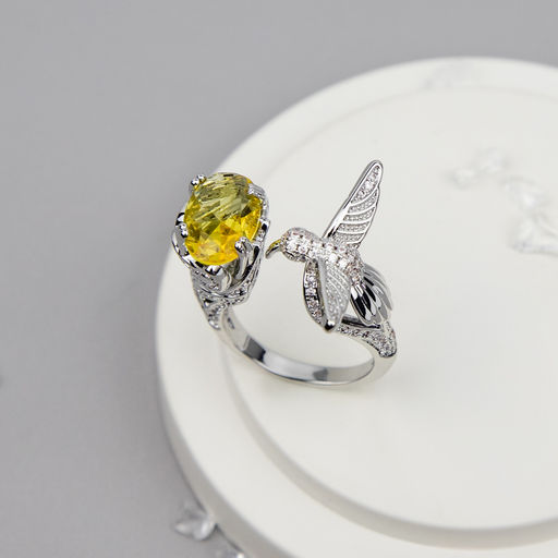 Кольцо Арт. 3V-6991-W - MyGemma фото 2