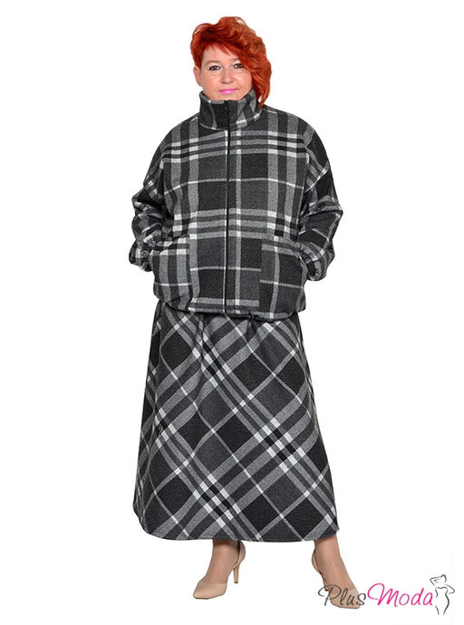 Юбка Модель №1778 размеры 44-84 - Plusmoda фото 3